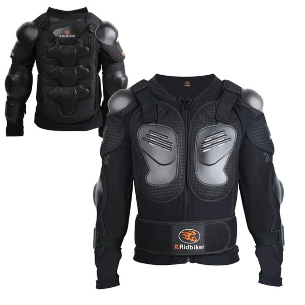Kids Black Protective Gear Jacket